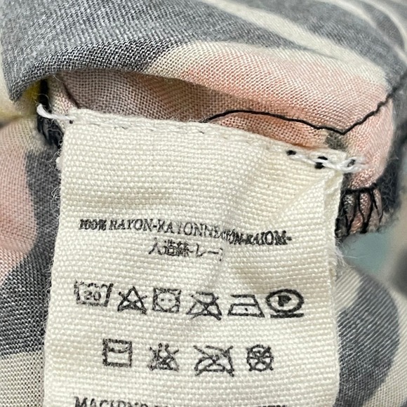 Jen's Pirate Booty Aloha Kula Button Up Shirt Women M/L Multicolor Floral Resort - Picture 9 of 14